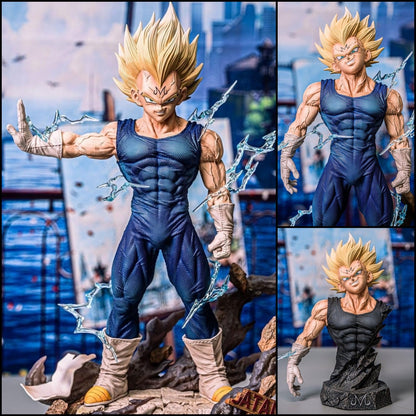 Statue de Majin Vegeta de Dragon Ball Z (1 achetée, 1 offerte) 
