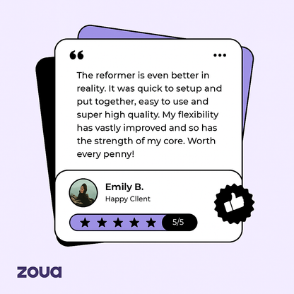 Réformateur Pilates portable Zoua