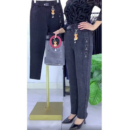 🔥Jeans extensibles renforcés pour femmes 