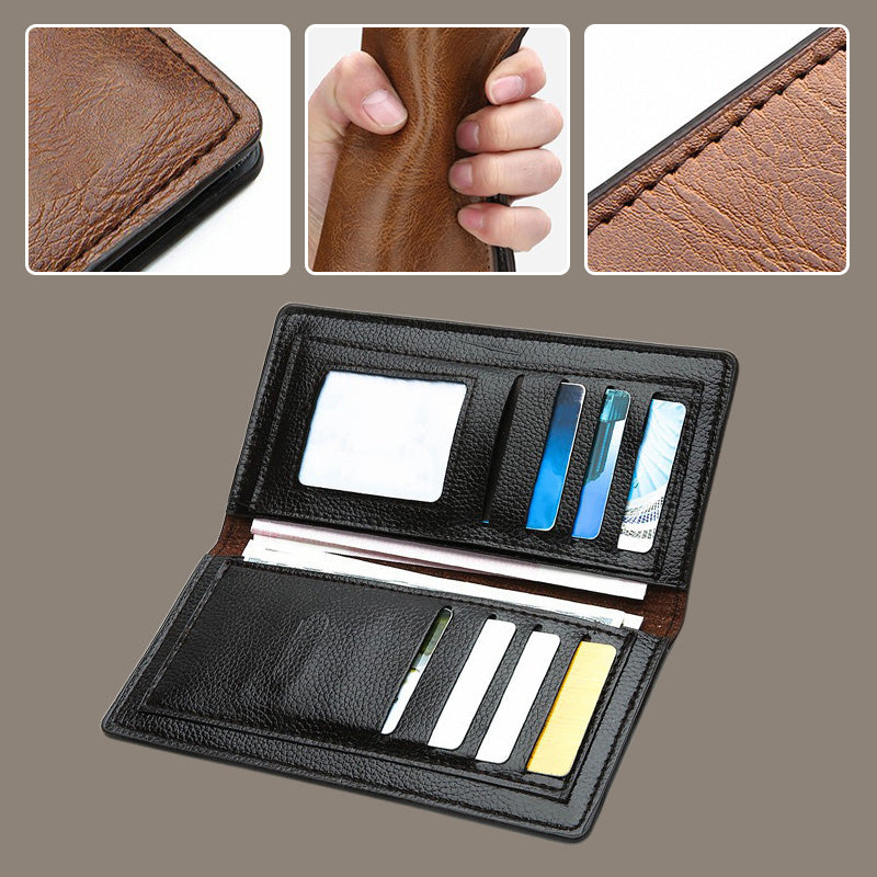 🔥Sac bandoulière tendance en cuir PU pour homme avec portefeuille