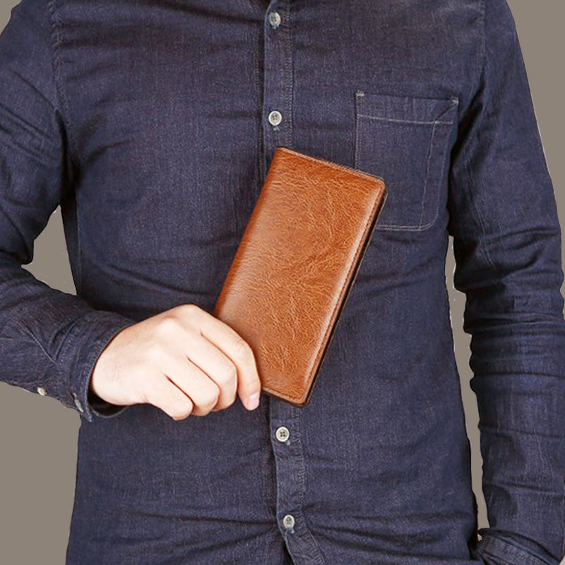🔥Sac bandoulière tendance en cuir PU pour homme avec portefeuille