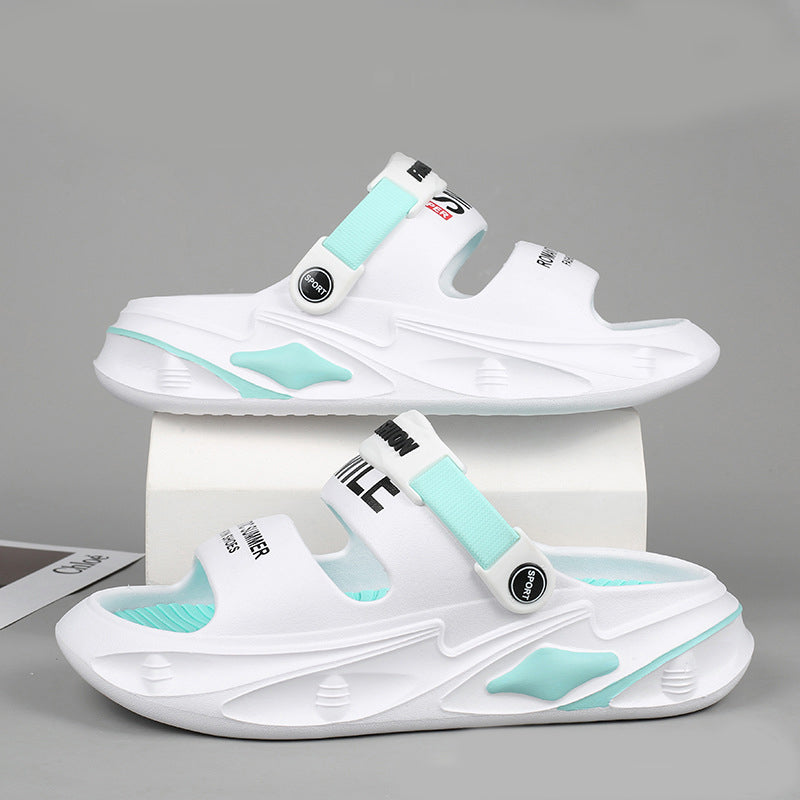 Sandales à semelle épaisse et au toucher doux