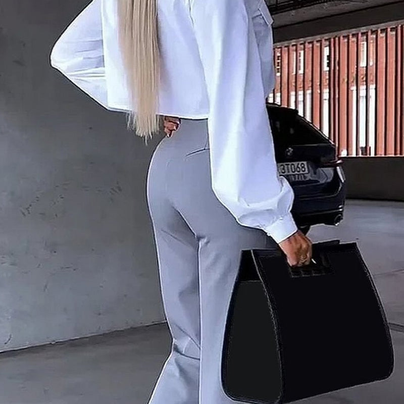 Grande vente 💥 Ensemble 2 pièces - Chemise Premium pour femme