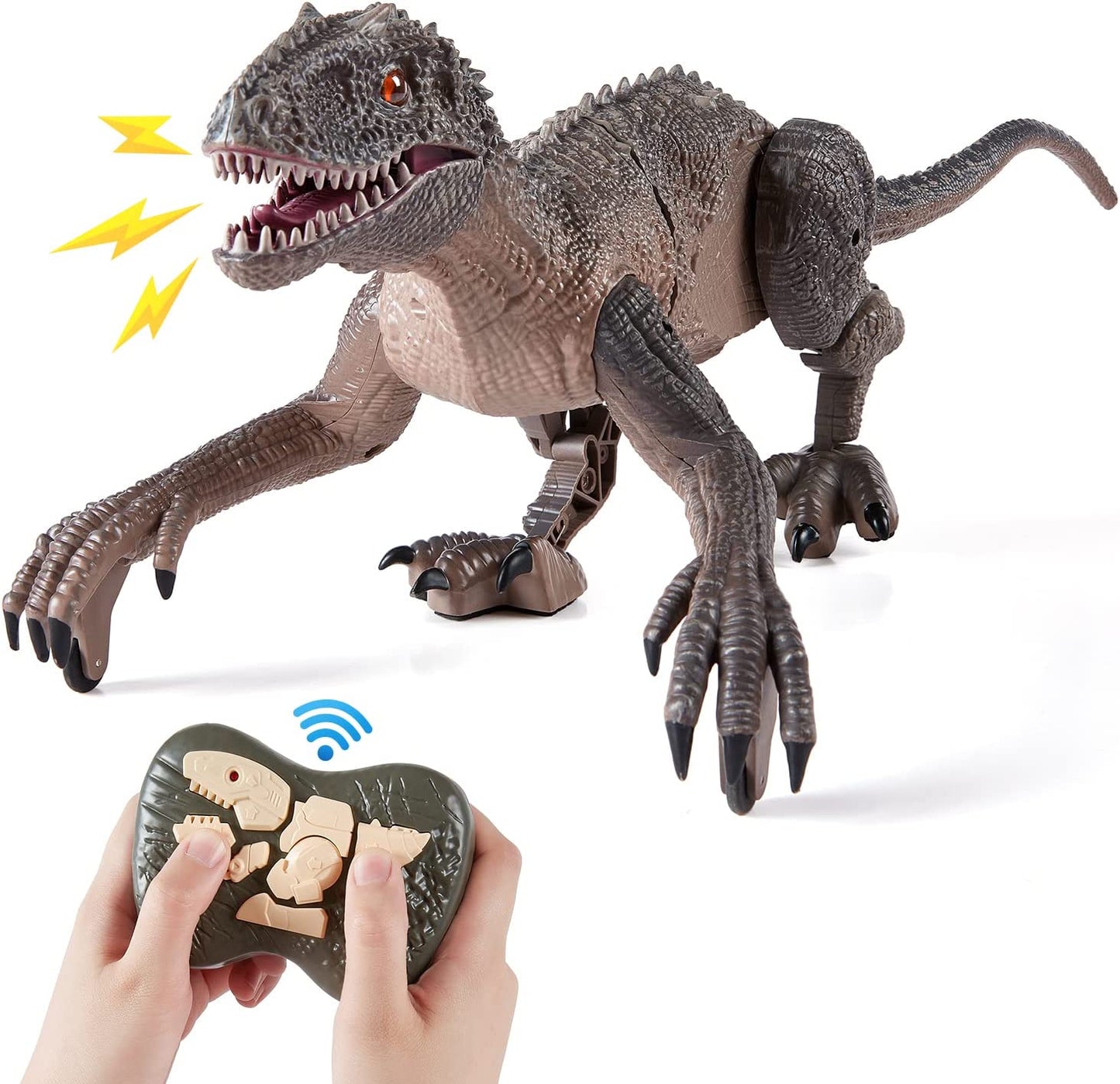 Meilleurs cadeaux pour enfants en 2025 💝 Dinosaure télécommandé réaliste (livraison gratuite) 