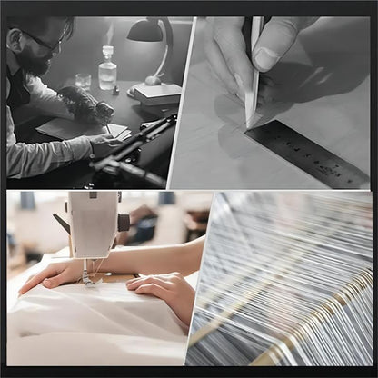 Doudoune matelassée en tricot pour femme avec patchwork (🔥Livraison gratuite)