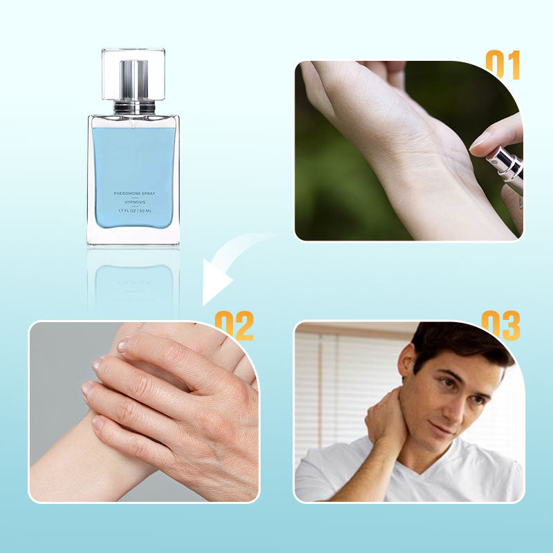 Eau de Cologne aux phéromones longue durée pour hommes