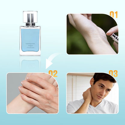 Eau de Cologne aux phéromones longue durée pour hommes