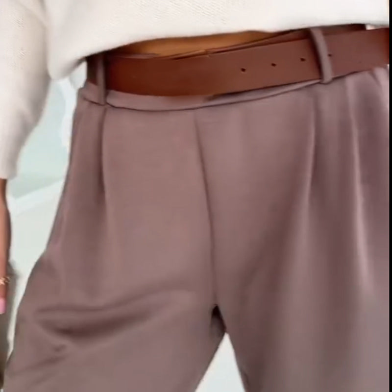 🏆Remise maximale de 50 %🏃‍♂️Pantalon fuselé confortable à neuf points pour femmes