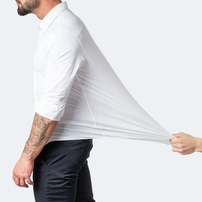 Chemise ajustée et infroissable