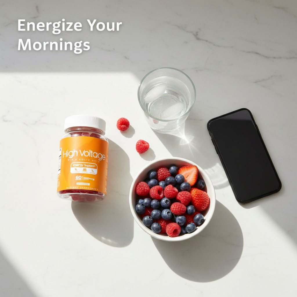 HV Raspberry B12 Gummies – Your Daily Little Boost